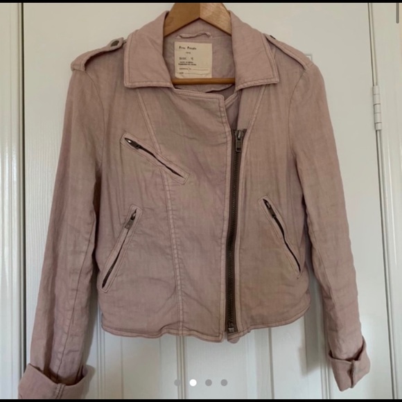 Free People Linen Jacket - Picture 2 of 4